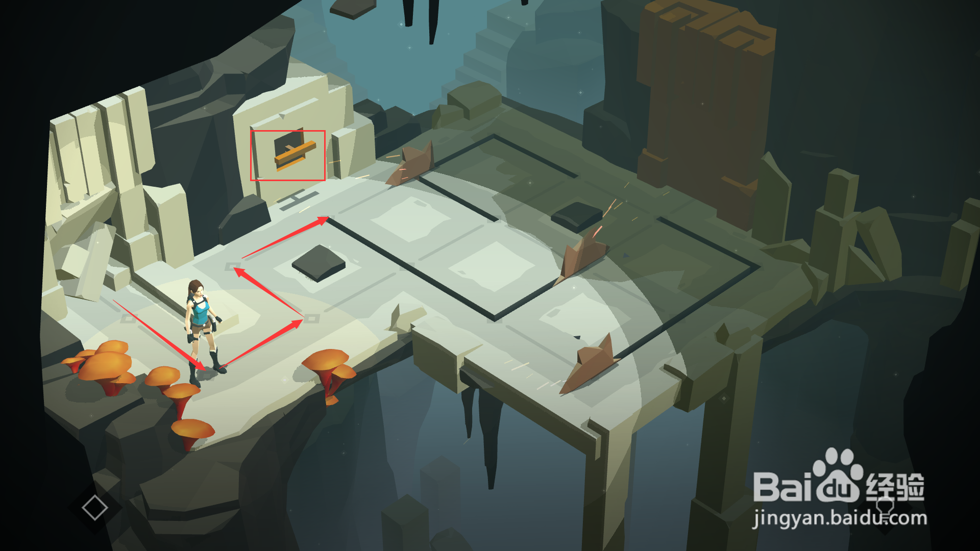 古墓丽影传说迷踪第五章第1紧闭之门关攻略