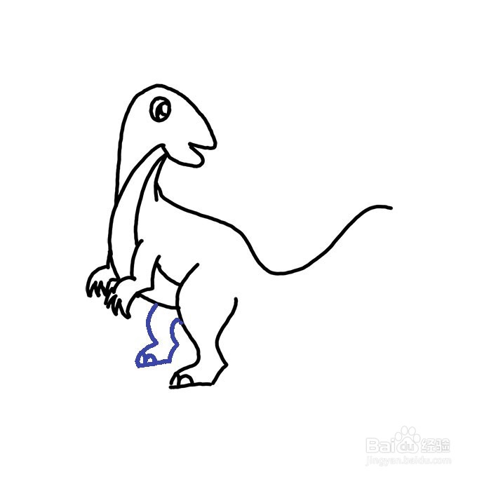 如何画慈母龙简笔画-分步图解