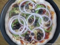 金枪鱼大虾比萨