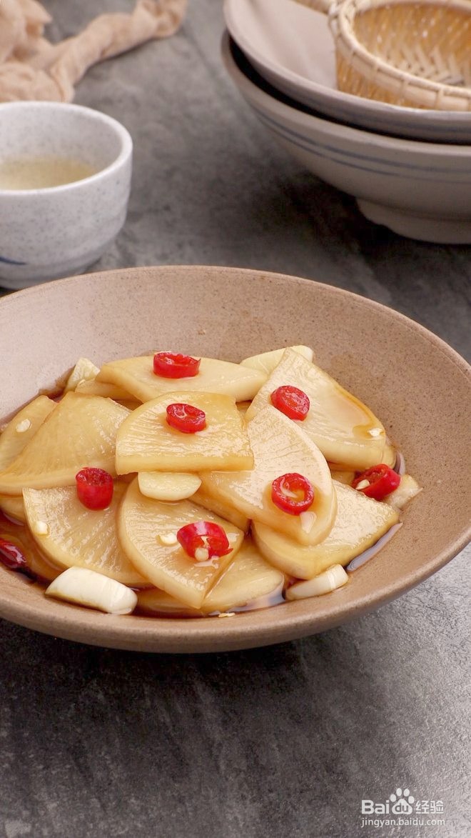 酸辣凉拌萝卜超好吃