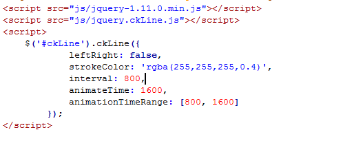 html5线条背景动画