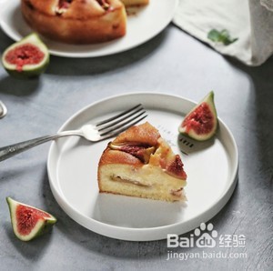 无花果杏仁蛋糕的做法