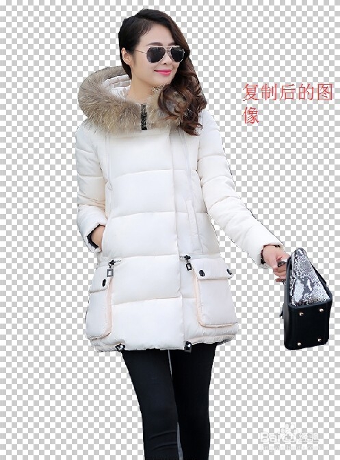 如何用ps做抠图：[3]如何用滤镜抽出发丝美女