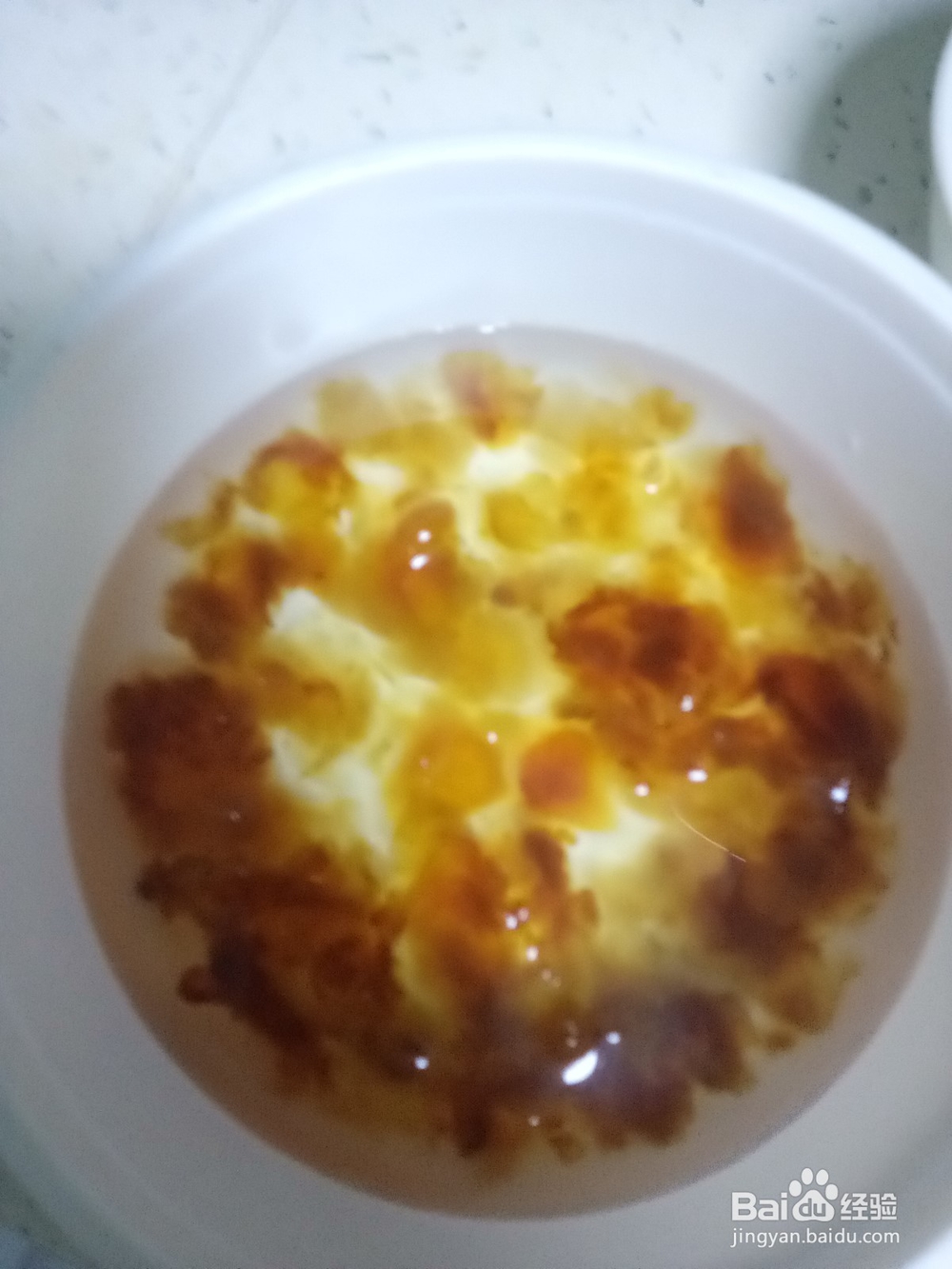 红薯桃胶银耳粥