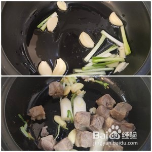 萝卜炖牛腩的做法