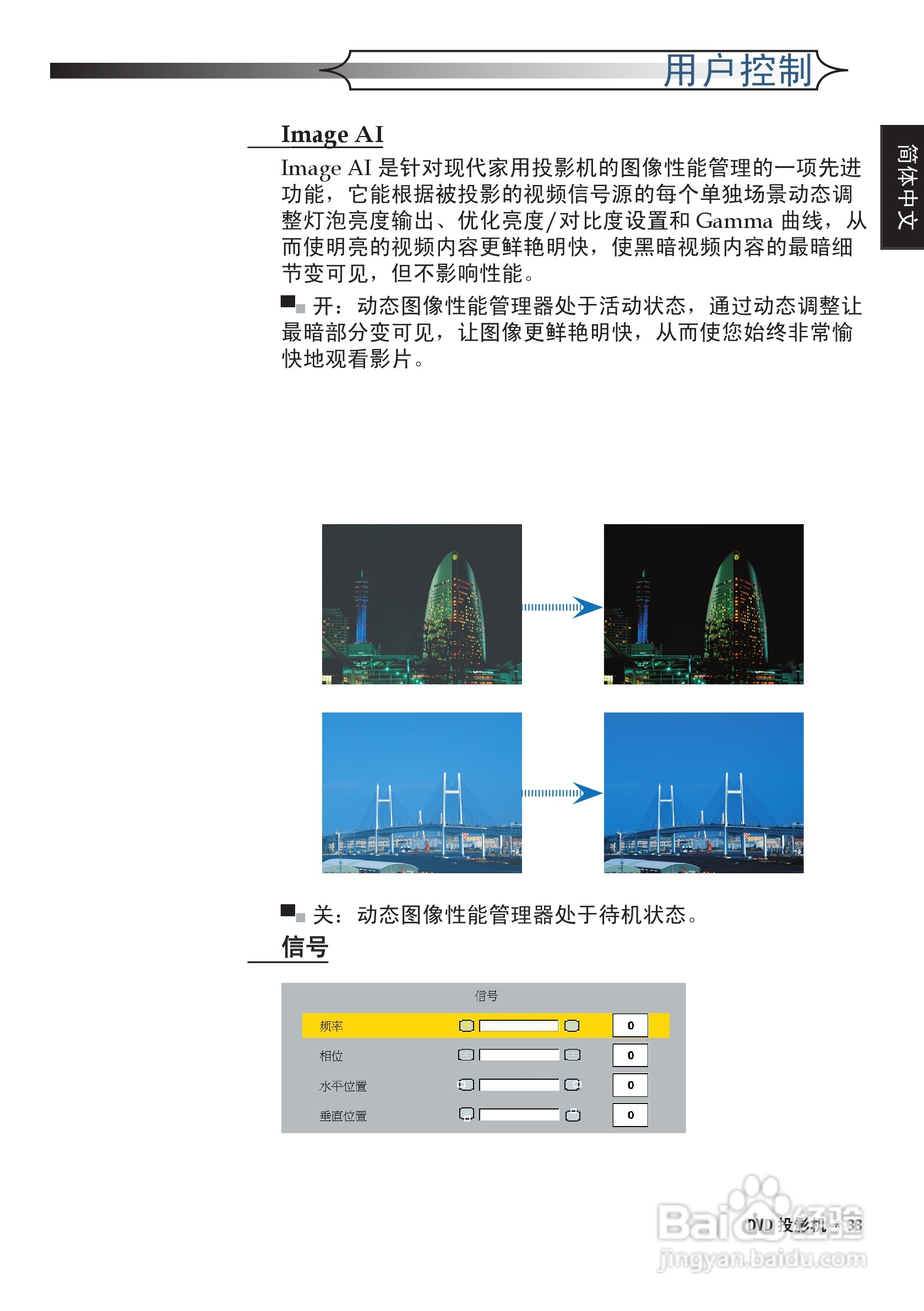 奥图码 DV10投影机说明书:[4]
