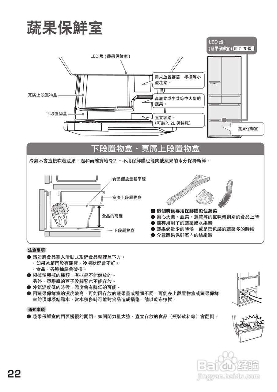 日立R-SF6800A电冰箱使用说明书:[3]