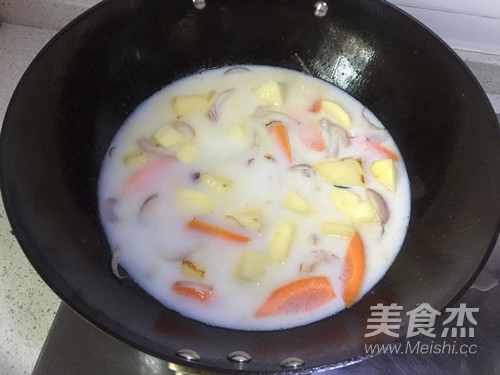 咖喱猪排饭的做法