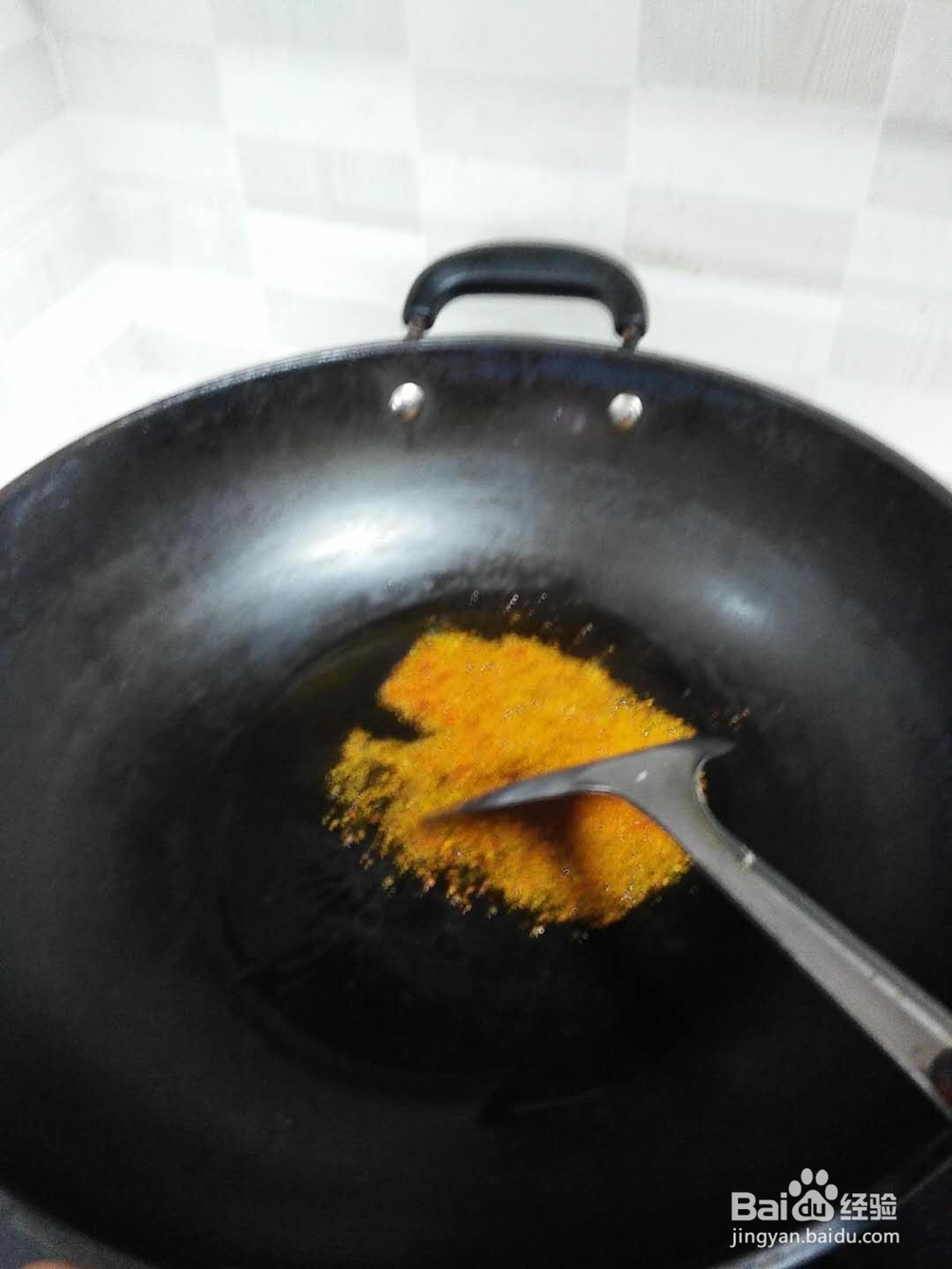 烹煮麻辣嫩南瓜