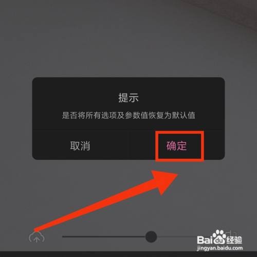 一甜相机APP怎么重置参数