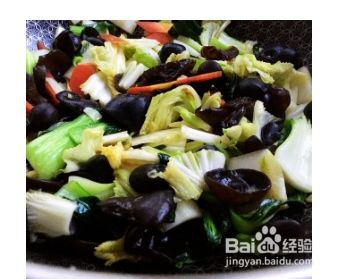 怎么做小木耳炒时蔬