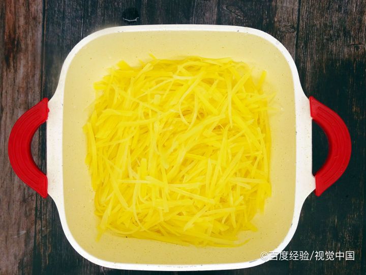 爽口醋溜土豆丝的做法
