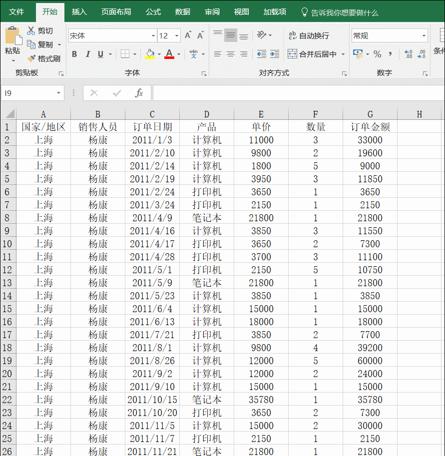 怎样美化Excel表格