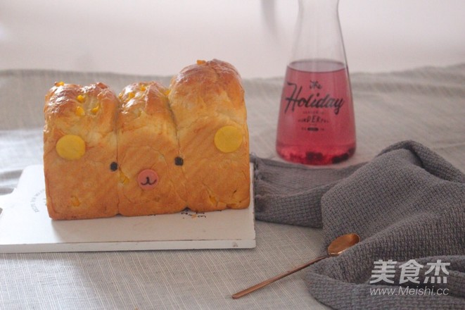 玉米吐司的做法