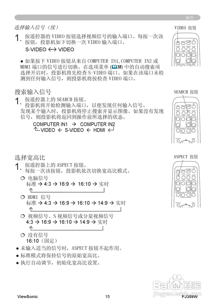优派PJ359W投影机使用说明书:[2]