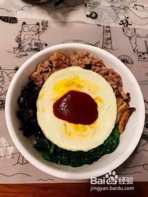 制作韩式拌饭的方法