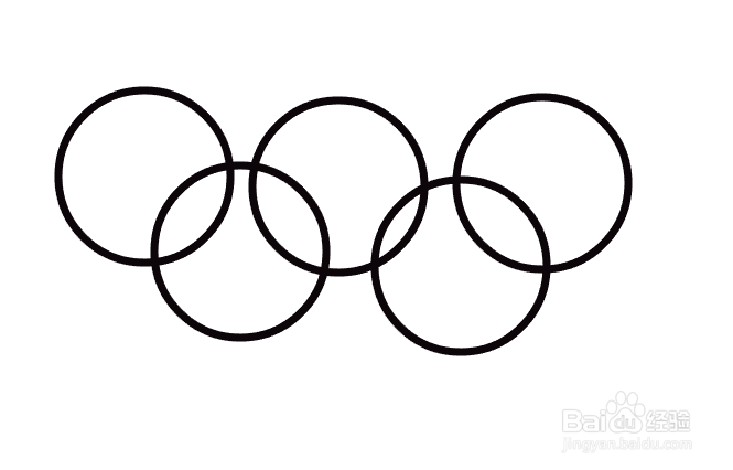 AI如何绘制奥运五环