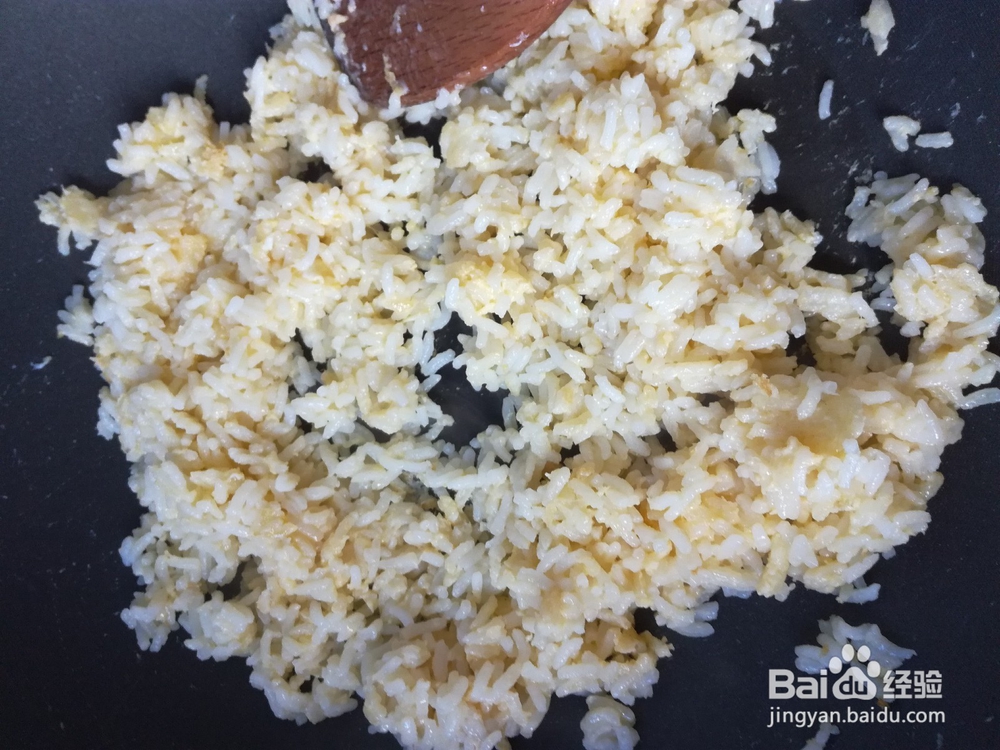 “金包银”猪油蛋炒饭