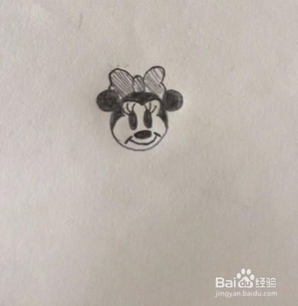 <b>米老鼠的简单铅笔画</b>