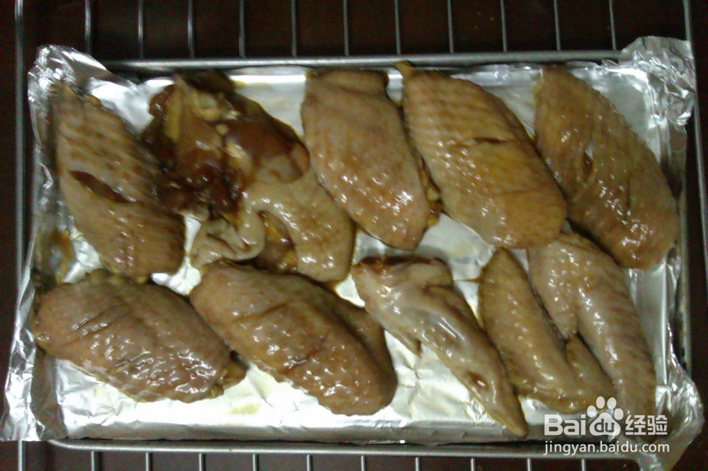 简单的蜜汁烤翅