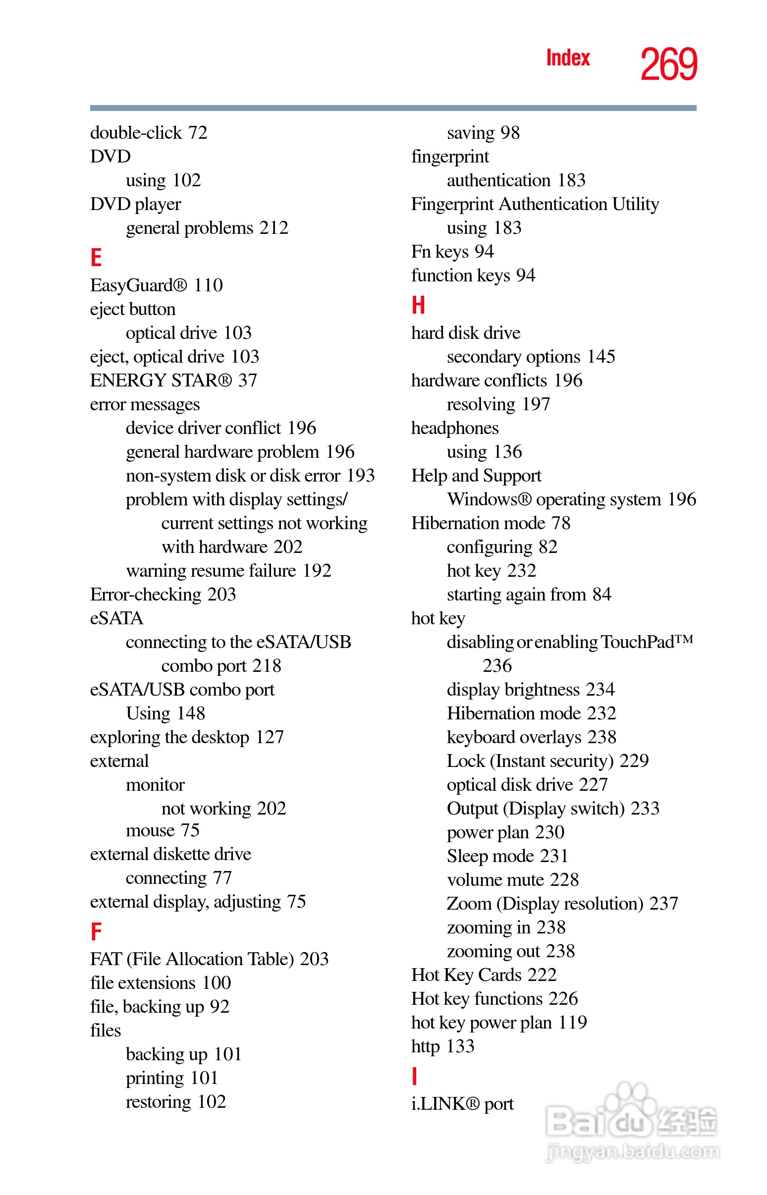 东芝M750笔记本电脑使用说明书:[27]