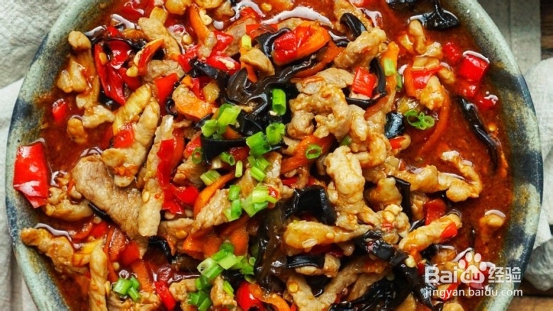 四川传统名菜之鱼香肉丝