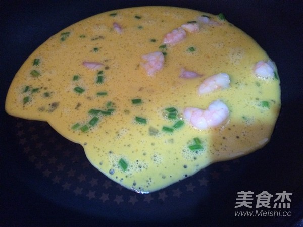 无油版虾仁裹蛋