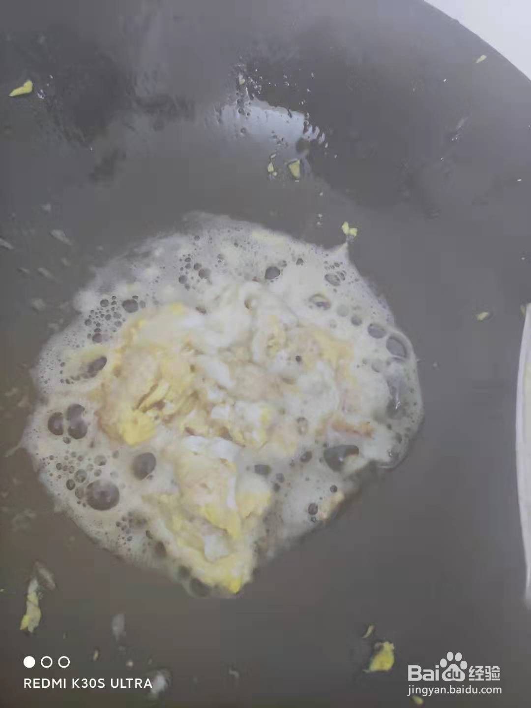 简单的鸡蛋青菜面