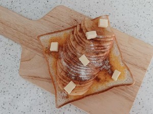 肉桂苹果吐司