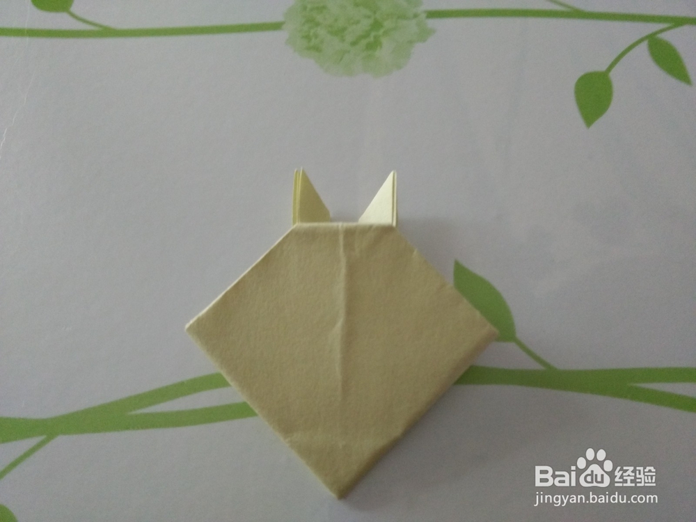 折纸——兔子的折法