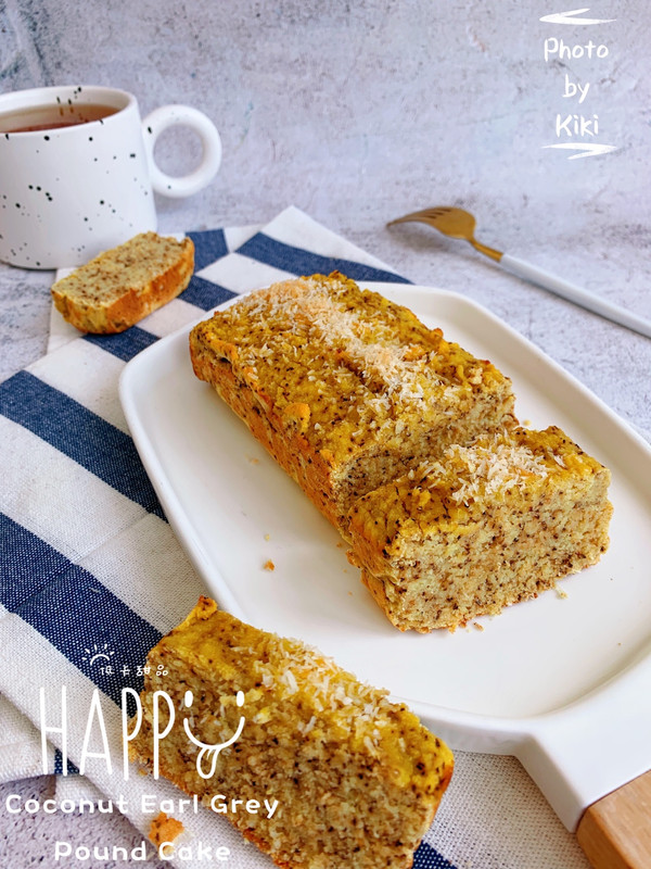 椰椰红茶磅蛋糕