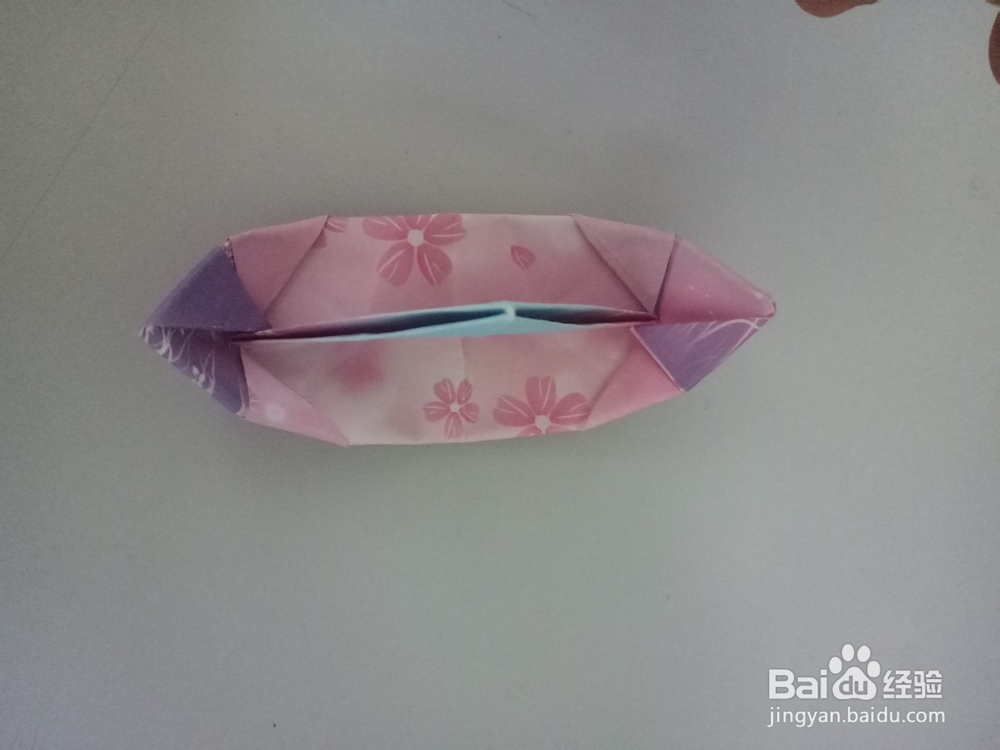 乌篷船的折纸方法