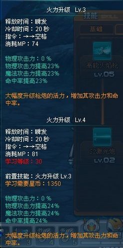 机甲旋风 GF雷电转职技能全解析