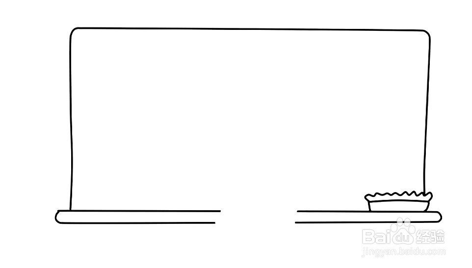 劳动节怎么画擦黑板简笔画