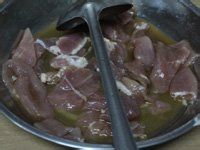 上海青炒肉片的做法