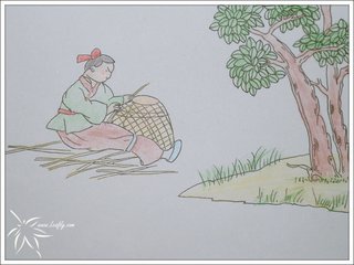 醉里吴音相媚好，白发谁家翁媪？诗意