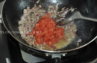 黑胡椒番茄肉酱