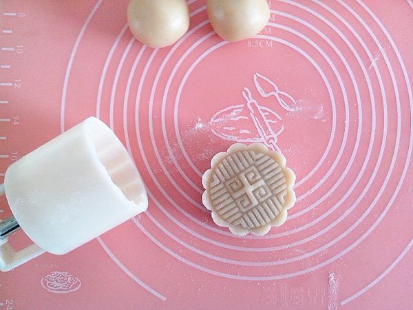 麻薯红豆沙月饼