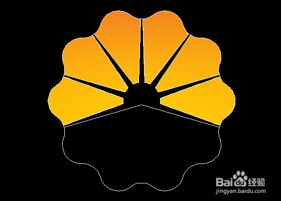 怎么用cad画中国石油标志