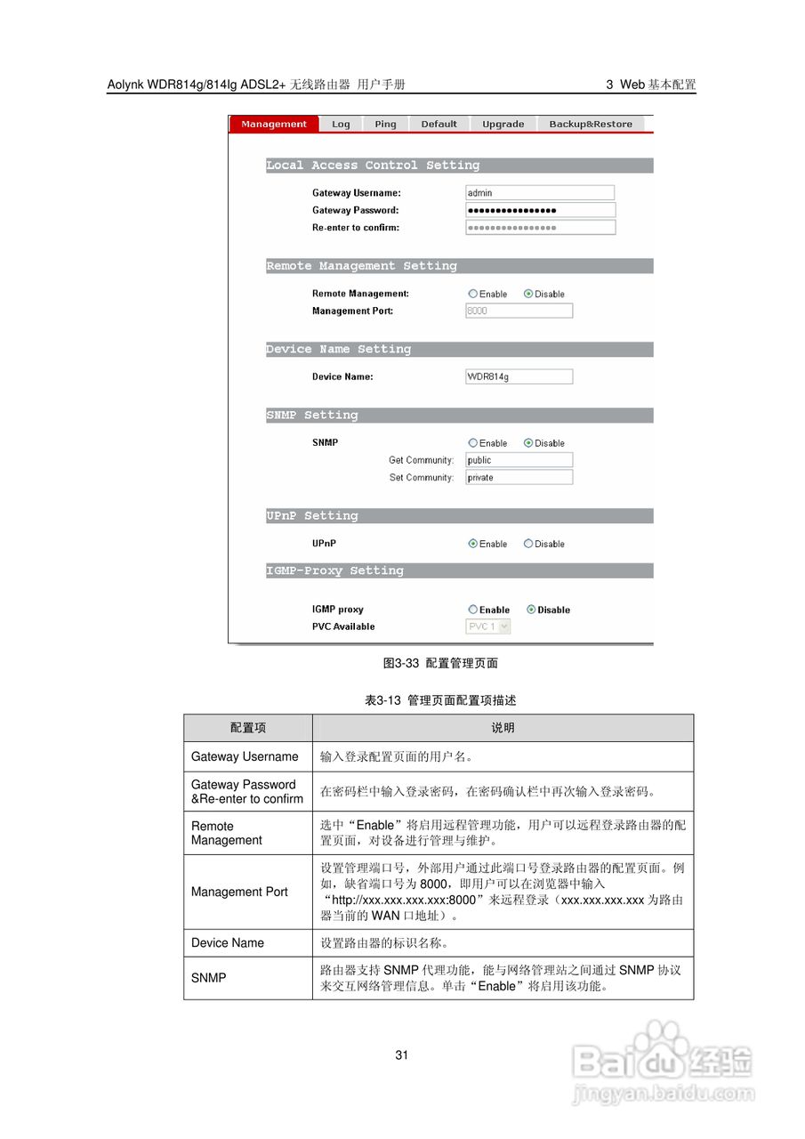 华三交换机WDR814g型说明书:[4]