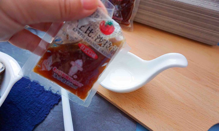 捞汁北极贝丘比沙拉汁