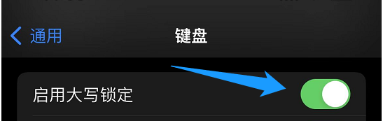 iphone的大写锁定功能在哪关闭