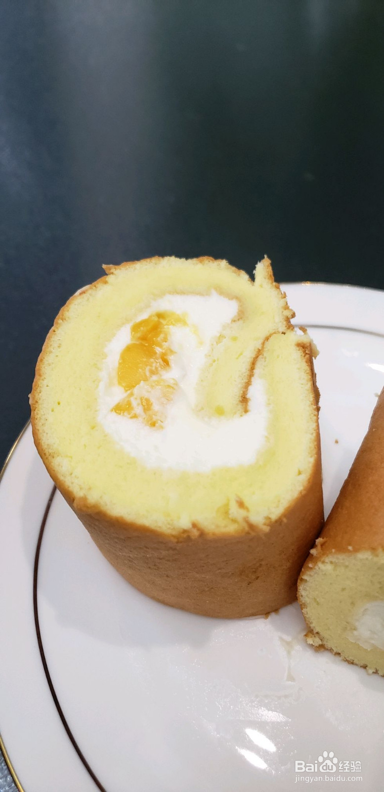 芒果蛋糕卷的做法