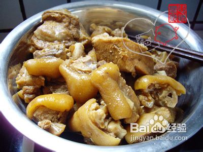 情人节的晚餐～大盘卤水肉