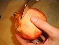 剥石榴的简便方法