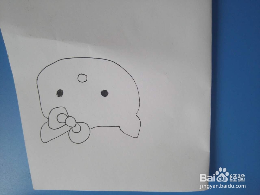 简笔画之Hello Kitty