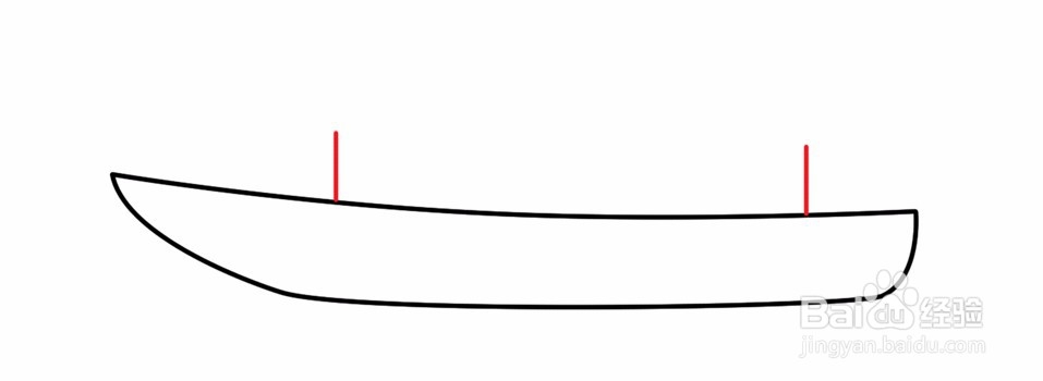 简笔画--如何画游船
