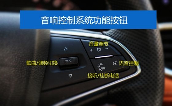 昂科威28t精英版中控按键说明