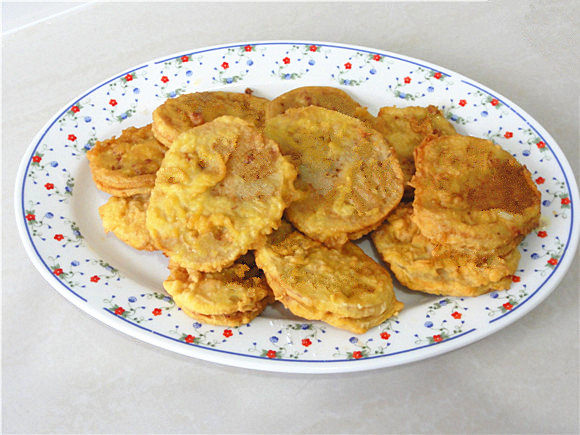 炸藕盒的面糊怎么调炸出来酥脆