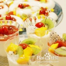 适合夏季食用的香滑QQ奶味十足的小布丁儿